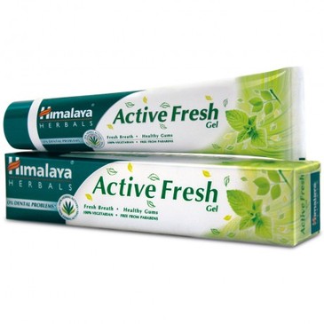 Зубная паста Active Fresh Gel, 80 г. Himalaya Herbals