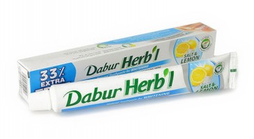 Зубная паста Соль с Лимоном   (100гр)      Dabur International Ltd
